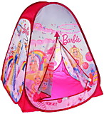 Палатка детская игровая Барби 81х90х81 см, в сумке 279975