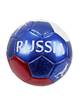 1Toy футбольный мяч ПВХ 23 см, 2-х слойный, машинная сшивка Play off