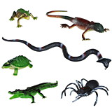 Набор животных "Ребятам о Зверятах"-рептилии 3.5-17" 6 штук